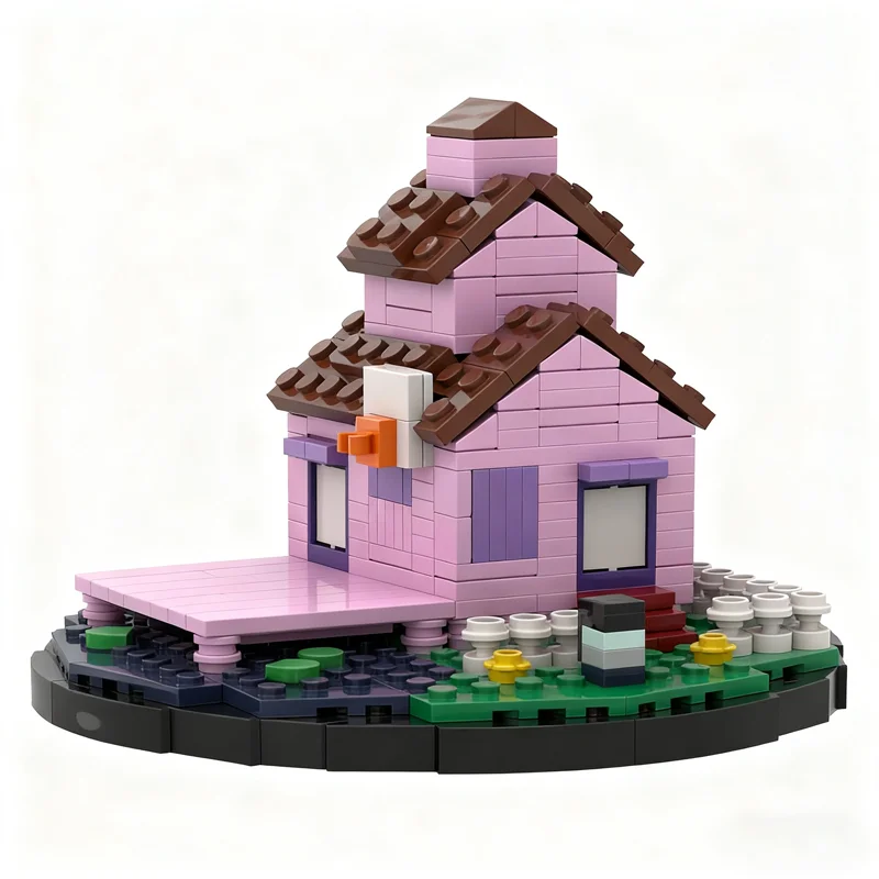 2922 個 MOC アドベンチャー タイム ザ ランド OOO パック マイクロ アーキテクチャ モデル ビルディング ブロック 建設 クリスマス ギフト おもちゃ 子供