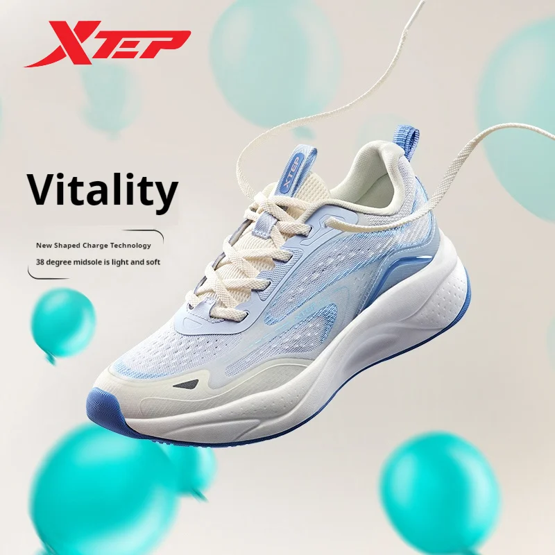 Xtep Casual Shoes For Women 2024 Summer Cushioning Women\'s Skate Shoes Comfortable Support Trekking Outdoor Shoes 976218320004