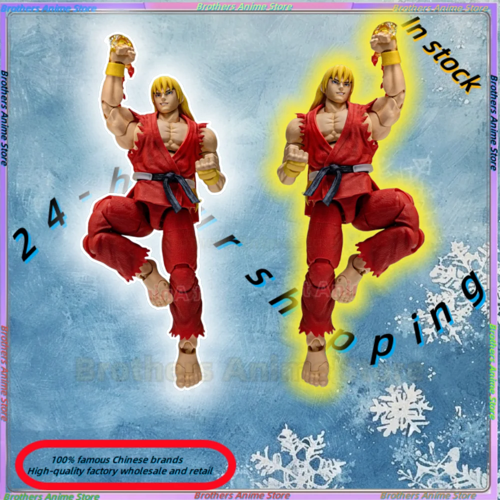 

Spot STORM ARENA 1/12 SFSA01 Street Fighter ZERO3 Young Street Fighter 3 Ken Ken action figures Collection gifts