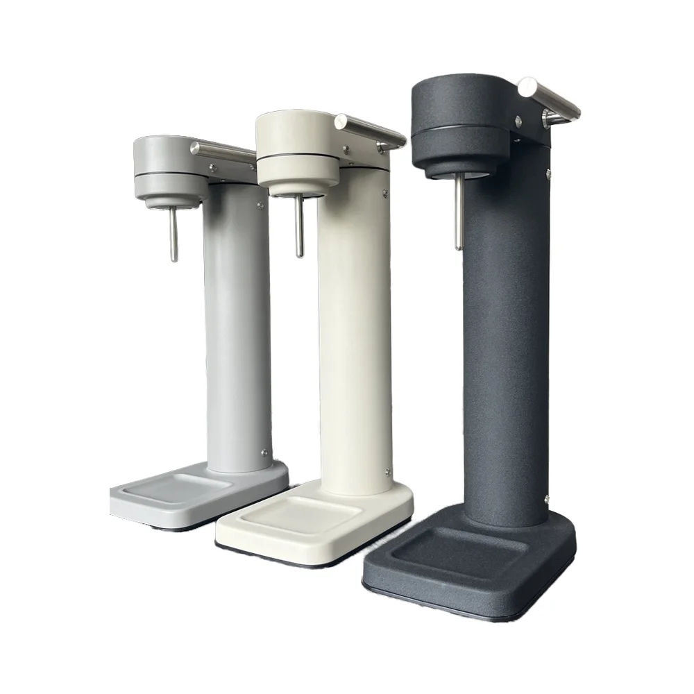 1L Carbonated Beverage Machine - User-Friendly, No Power Required, Built-In Safety Valve, Food-Safe PET Design