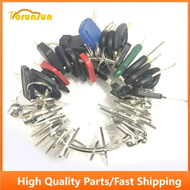 All New 60 Plant Key Ignition Starter Key Heavy Equipment Key 5P8500 H800 777 Fit For Caterpillar Vlolvo