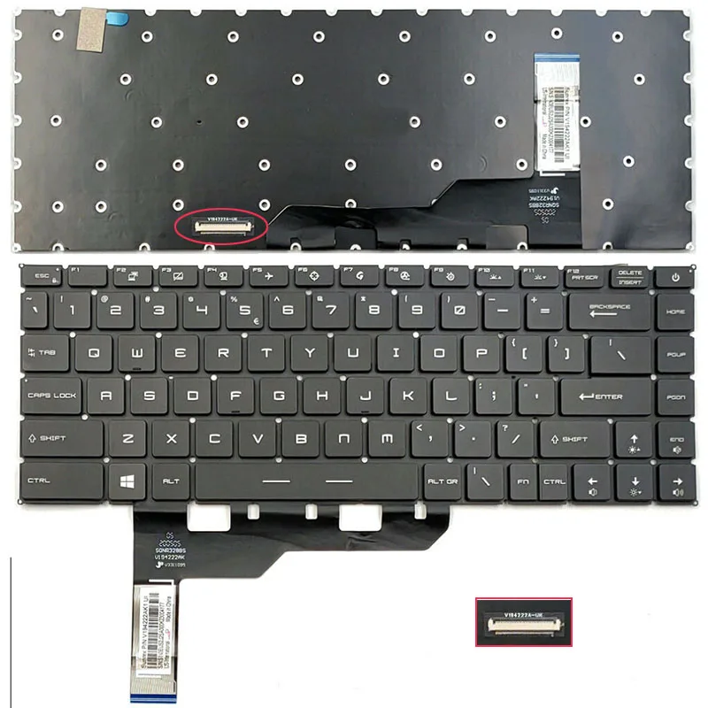 Nieuwe Originele Us Rgb Backlit Voor Msi GE66 Raider MS-1541 GS66 Stealth MS-16V1 Laptop Toetsenbord Engels Licht