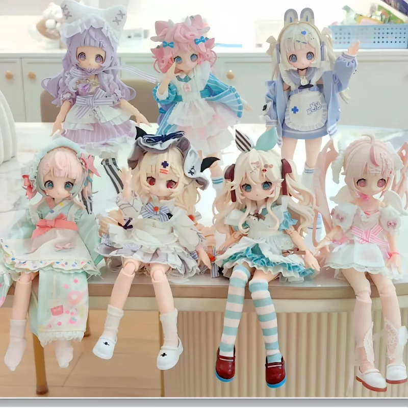 

В наличии Sugary Girls Dessert Party 8/1 Mjd глухая коробка и кукольная одежда подвижная кукла настольный орнамент фигурка подарок на день рождения для девочек