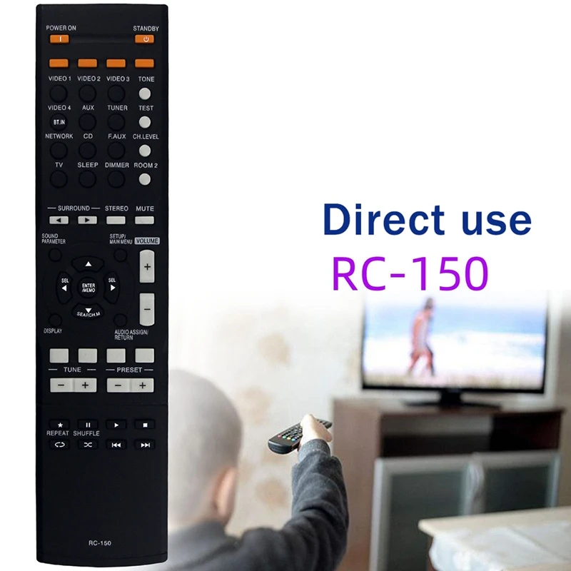 

Remote Control RC-150 Remote Control Suitable For Sherwood Amplifier Audio Desktop Speaker