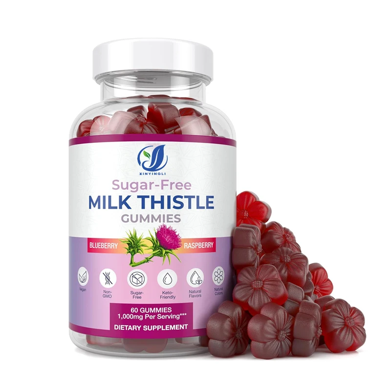 

Жевательные конфеты с расторопшей без сахара для очищения и восстановления печени, антиоксидантной поддержки, подходят для вегетарианской диеты.