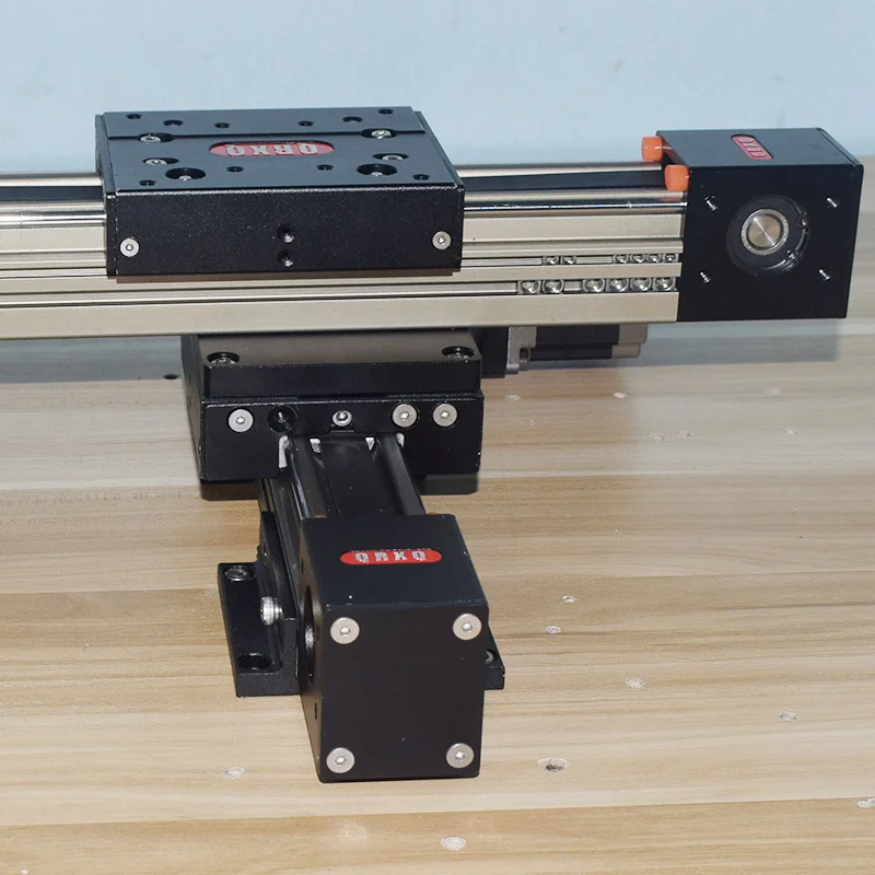 Entrega passo motor unidade sistema de movimento linear correia síncrona xy impressora 3d bancada elétrica