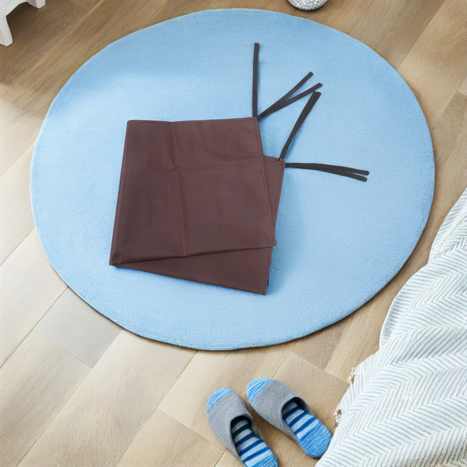 

Чехол из ткани Оксфорд для уборочной тележки, цвет кофе, пыле- и водонепроницаемый, для гостиничных сервисных тележек и уборки.