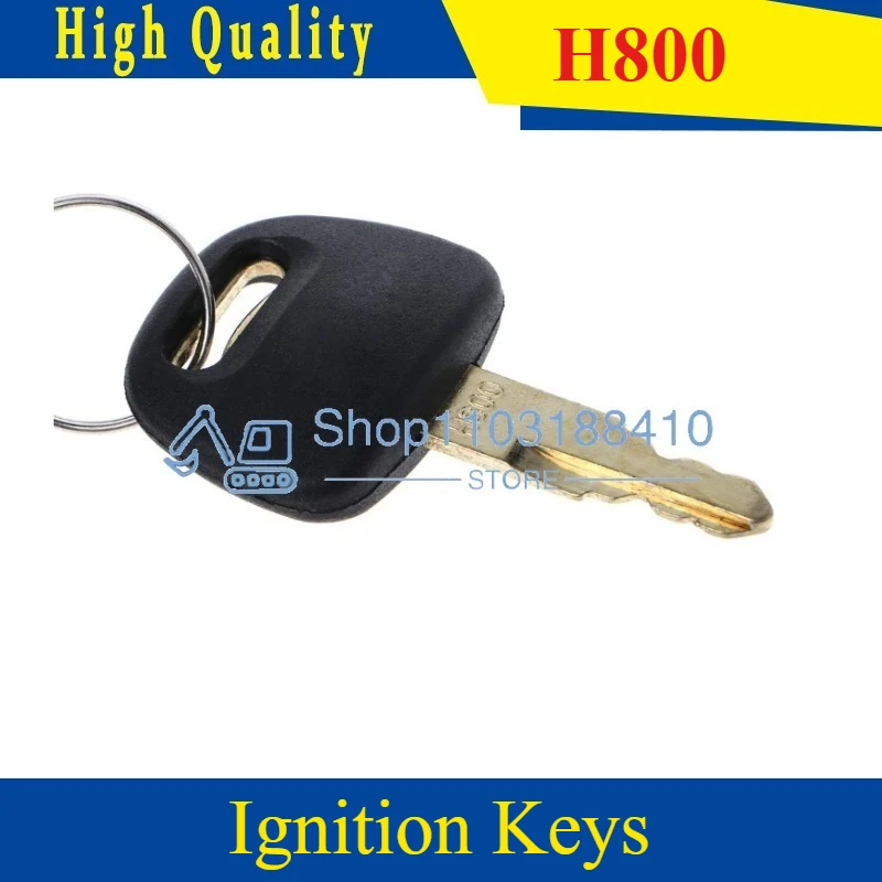 20pcs Excavator Ignition Keys For ZAX Grab BU0028 EX200-3-5 ZAX60/70/120/200/210/240-3-6 ZX330/350/360/450/470-3G-5A