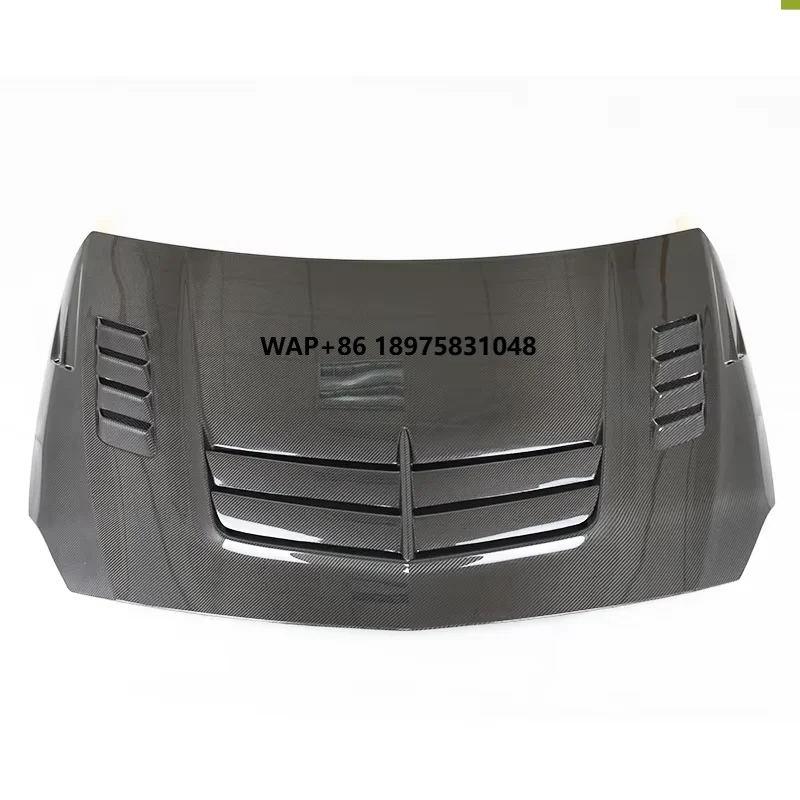 

A Class Car Auto Bonnet W176 Carbon Fiber Hood Scoop for A45 V Style Carbon Hood A180 A200 A250 A260 Vented Hood 13-16y