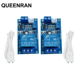 2pcs 24V 12V 5V water Leak detector Relay Module Level Controller with water sensor for Smart Home Life Security Protection