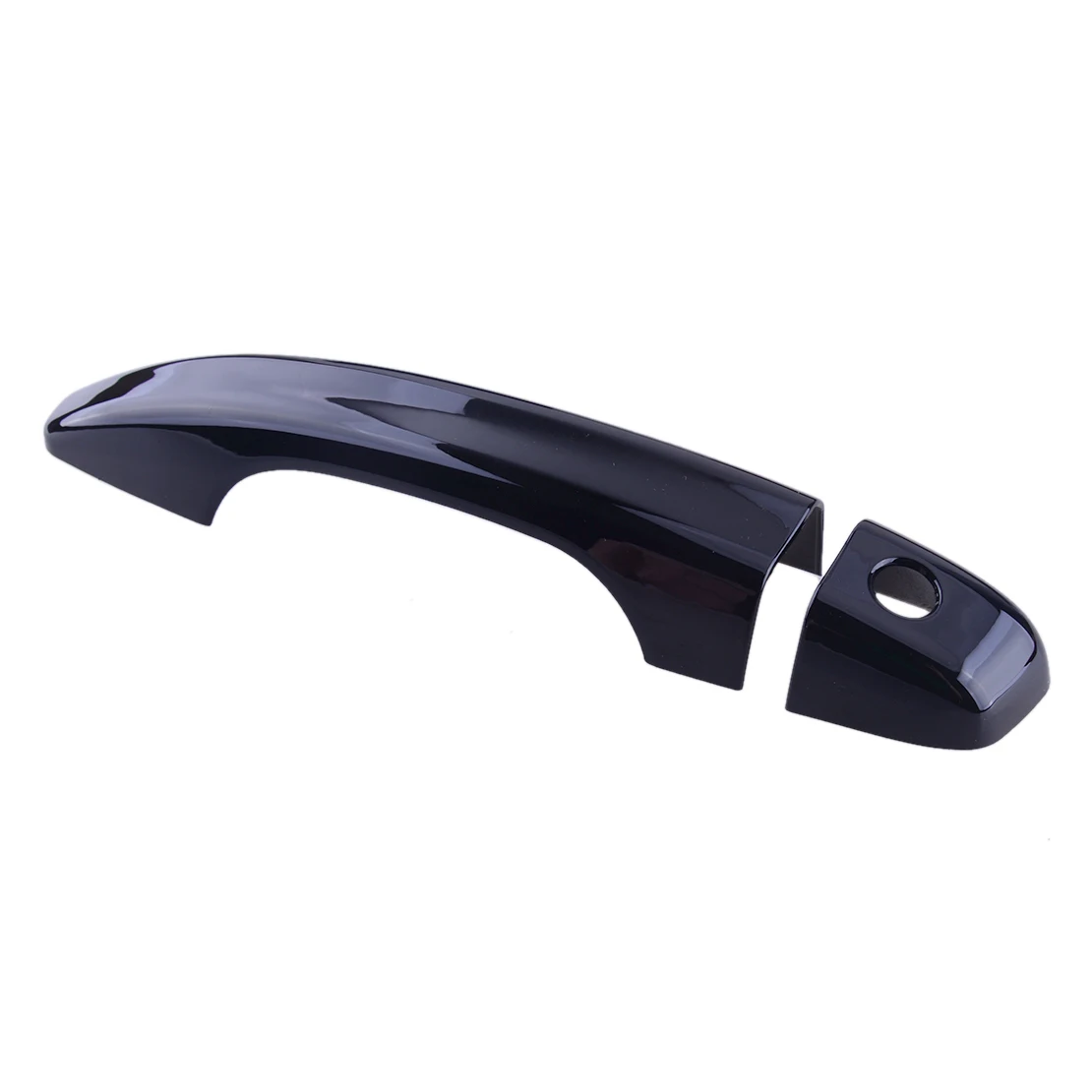 1 Set ABS Car Exterior Outside Side Door Handle Covers Trims Fit For Honda Accord 2018 2019 2020 2021 Black