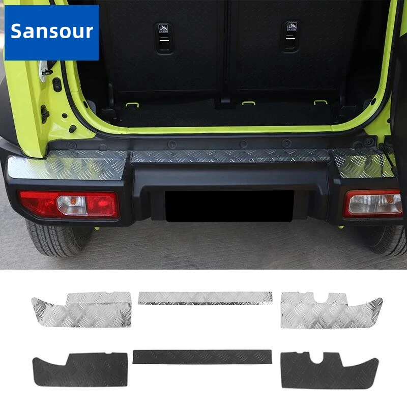 

Car Rear Bumper Panel Guard Decoration Cover Stickers for Suzuki Jimny 2019+ Exterior Accessories