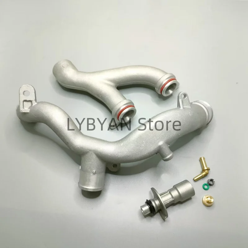 LR090630 LR092992 FOR DISCOVERY 4 RANGE ROVER SPORT 3.0L V6 5.0 V8 PETROL SC WATER OUTLET TUBE THERMOSTAT HOSE LR050934 LR050935