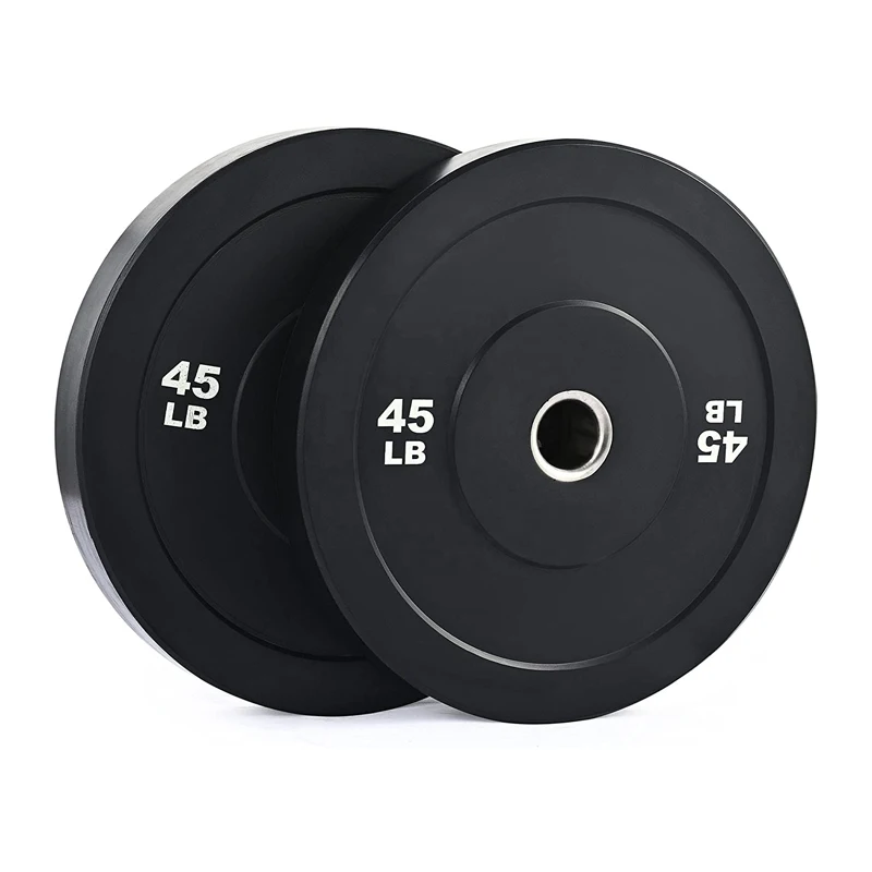

Cheap Barbell Plates Home Gym Weight Lifting Discs Black Rubber Barbell Weight Plates