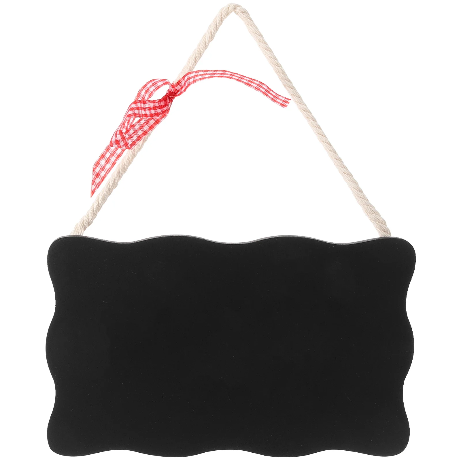 Lavagna in legno Lavagna per porta di benvenuto Scheda per messaggi Mini piastra sospesa in legno MDF leggera per la casa