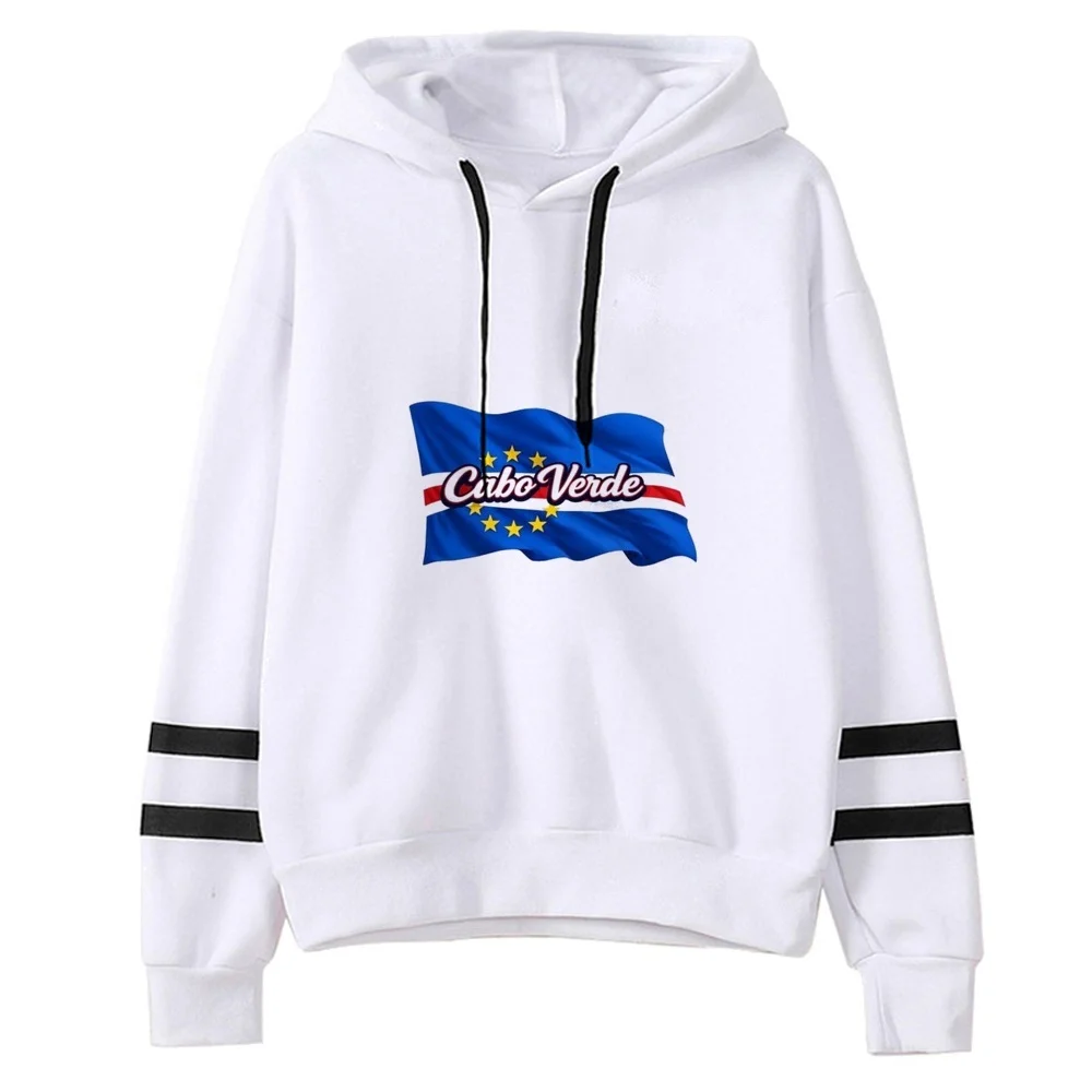 Cabo Verde hoodie sweatshirt kawaii fashion graphic 2026 cute winter warm Female Sport Coat