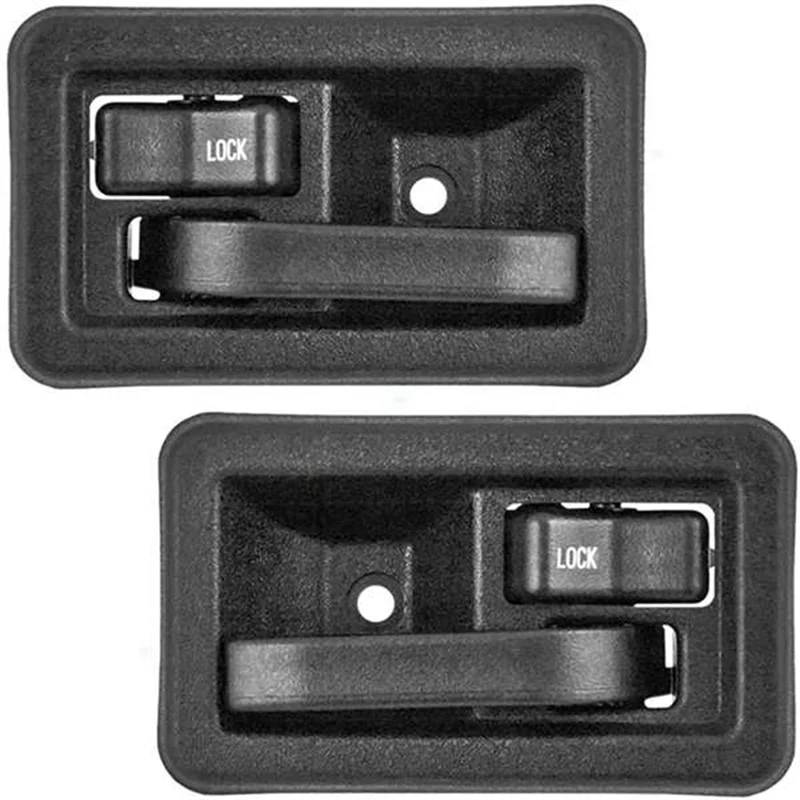 

NEW-Car Interior And Exterior Door Handle Kit Front LH And RH Side For Jeep Wrangler 1991-2004 Accessories 55176383AE 55176382AE