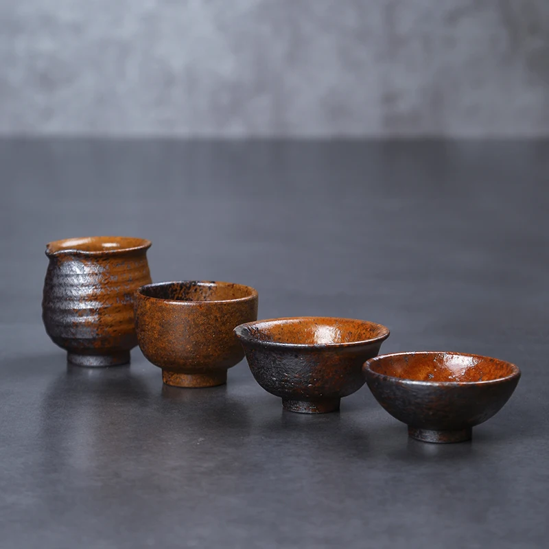 

Handmade Zia Cercs Tea Bowl Gongfu Tea Set Single Drinking Cup Pu'er Tea Cup Cerc Tea Cup Small Tea Cup for Tea Lovers