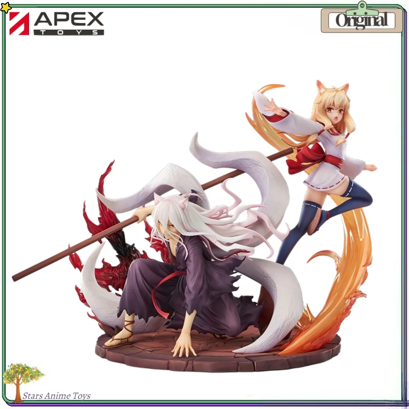 【Pre Sale】Original APEX-TOYS Sengoku Youko: Yonaoshi Kyoudai-hen Jinka/Tama 1/7 Collection Animation Figures Ornaments