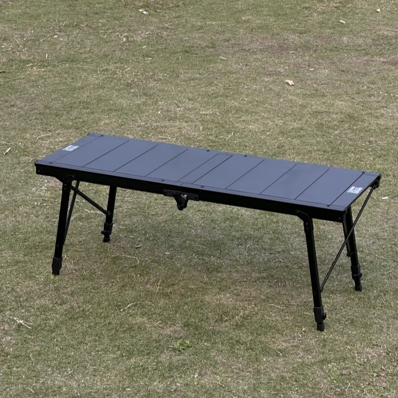 Modern Aluminum Alloy Tactical Table Panel Multi-Function Modular Folding Metal Outdoor Furniture for Kitchen Warehouse