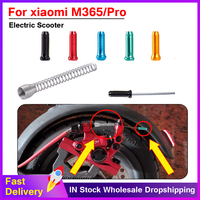 For Xiaomi M365 Pro 1S Brake Cap Electric Scooter Xtech Brake Stainless Steel Retractable Brake Springs Shift Line Tail Caps