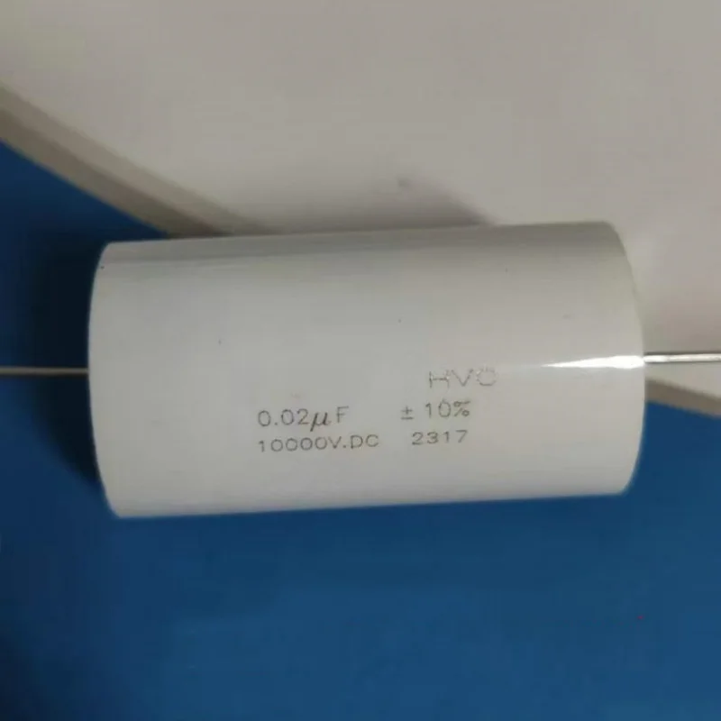 1PCS High Voltage Polypropylene Film Capacitor 0.02 20nf 10000V 10kv 29X50MM Inductive and Poleless