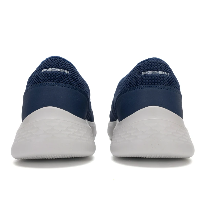 

Skechers Men's Slip-On Walking Shoes with Fleece Lining for Warmth and Comfort, Casual Sneakers 216331-Nvy