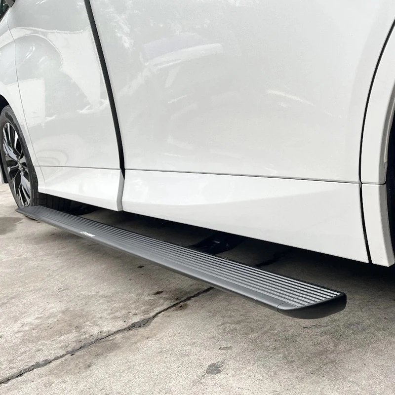 Electric Running Boards Retractable Aluminum Alloy For Alphard 2024+ Side Steps with Carry Bag