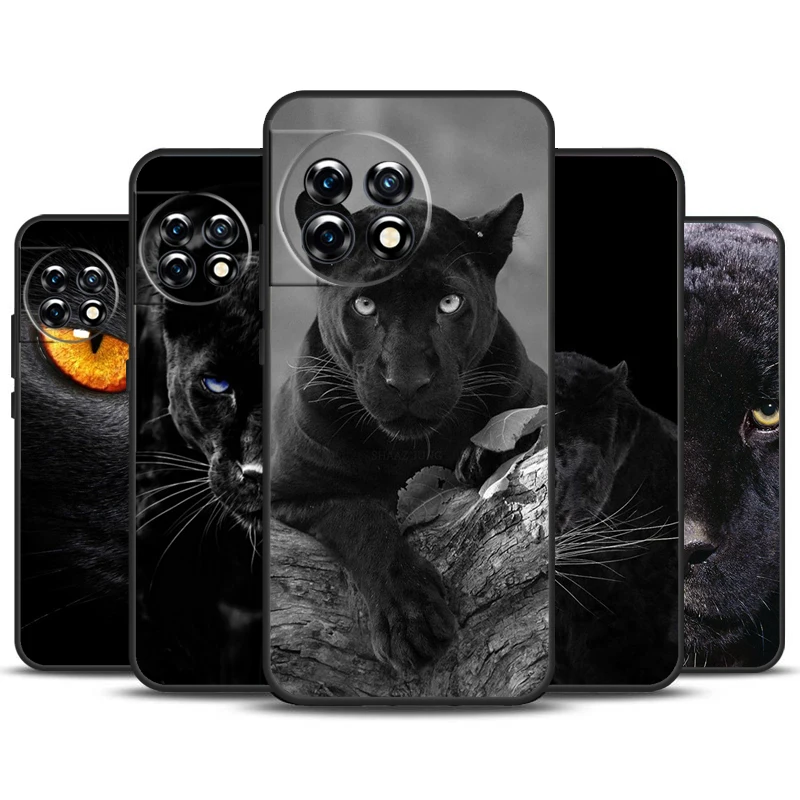 Cheetah Panther Case For OnePlus 12 11 9 10 Pro 9RT 10T 10R 12R OnePlus Nord CE 2 3 Lite 2T N10 N20 Cover