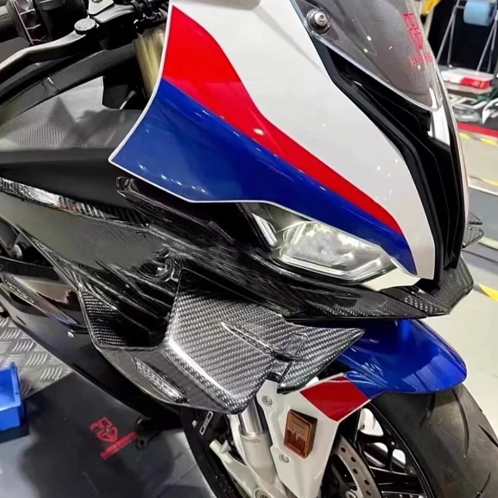 100% Vollcarbon-Motorradzubehör: Vordere Luftleitblechabdeckung für BMW S1000RR M1000RR 2023+ – Detail 6