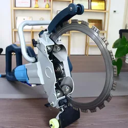 8000W Wall Chaser Saw Concrete Cutting Machine  Brick Wall Cutting Machine