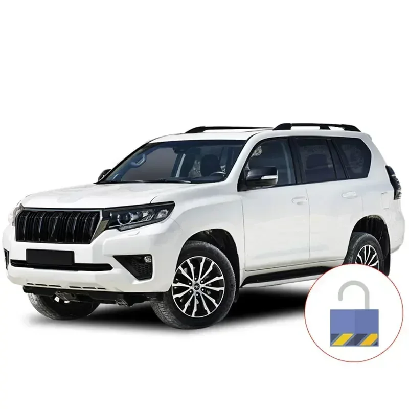 Per Toyota Land Cruiser Prado 2010-2015 2016 2017 2018 2019 2022 2023 specchio chiudifinestra Auto Fold + modulo blocco velocità LHD