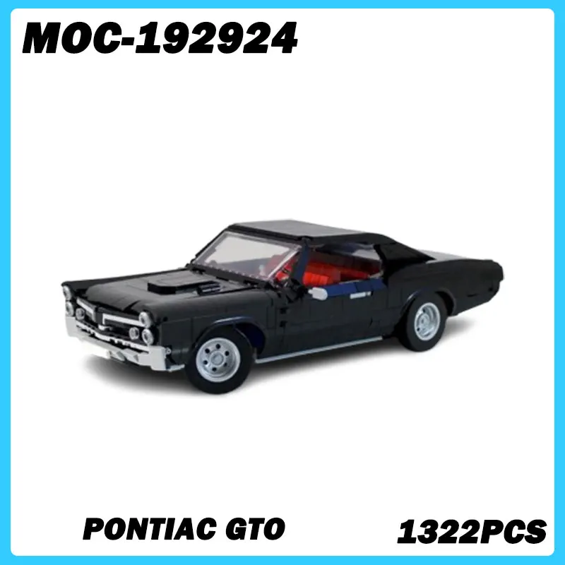 MOC-192924 Super Car Series Brack MOC Building Blocks, DIY Model, Assemble Bricks, High Difficulty Toys Birthday Gifts 1322Pcs