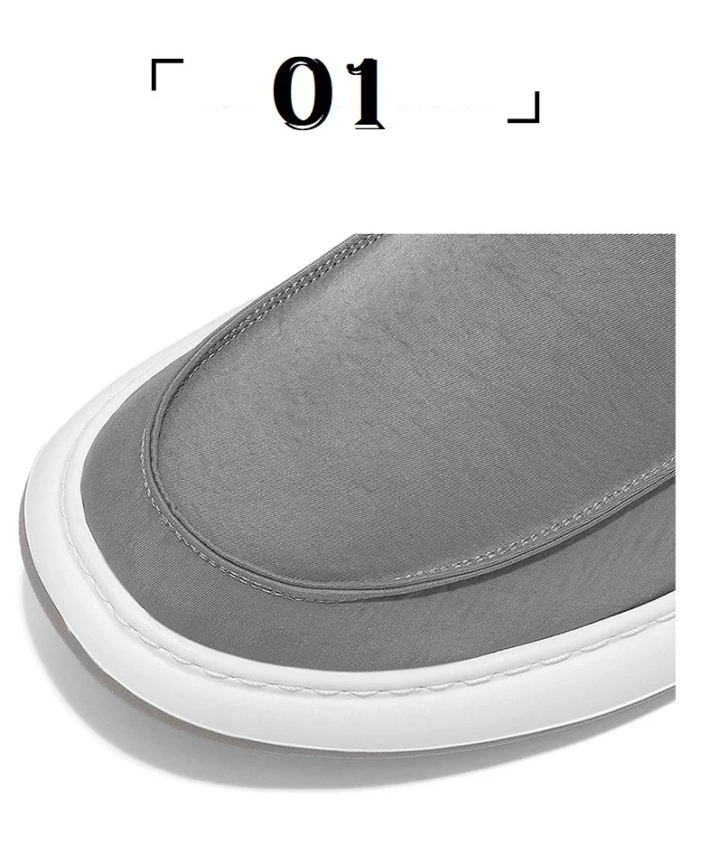 2025 신상 남성 여름 경량 캔버스 슬립온 로퍼 통기성 캐주얼 워킹 스니커즈 편안한 남성 트레이너