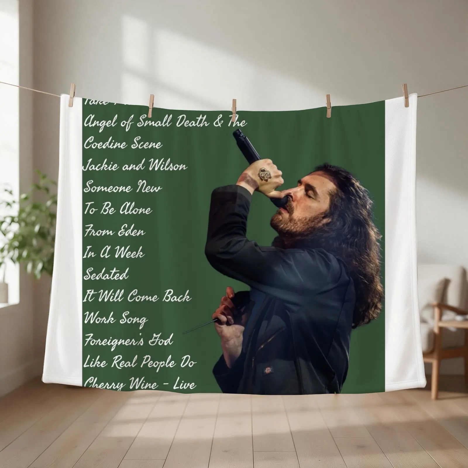 Hozier first album Throw Blanket couch cozy soft plush fuzzy picnic outdoor blanket