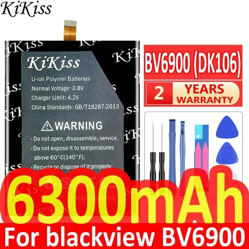 

For Blackview BV6900 Good Low-Temperature Performance DK106 Mobile Phone Battery 6300Mah