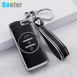 Silver Edge TPU Car Key Remote Case Cover For Chery Tiggo 4 5X 7 Pro 8 Exeed Txl Tx Lx Protector Shell Fob Auto Accessories