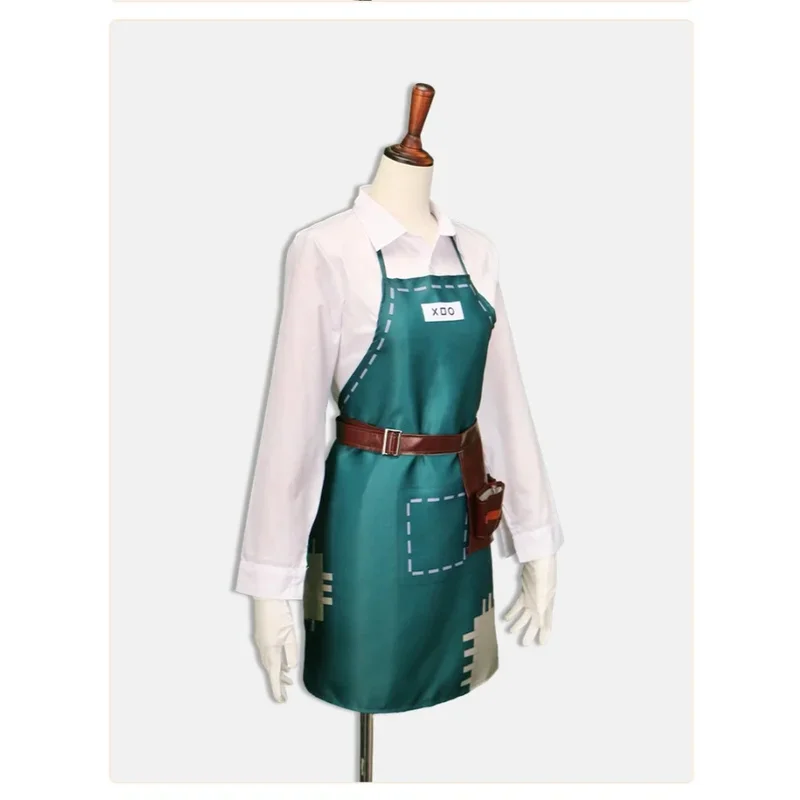 Gioco Emma Woods Costumi Uniformi da giardiniere Festa di Halloween Anime Costume cosplay da donna jk;6