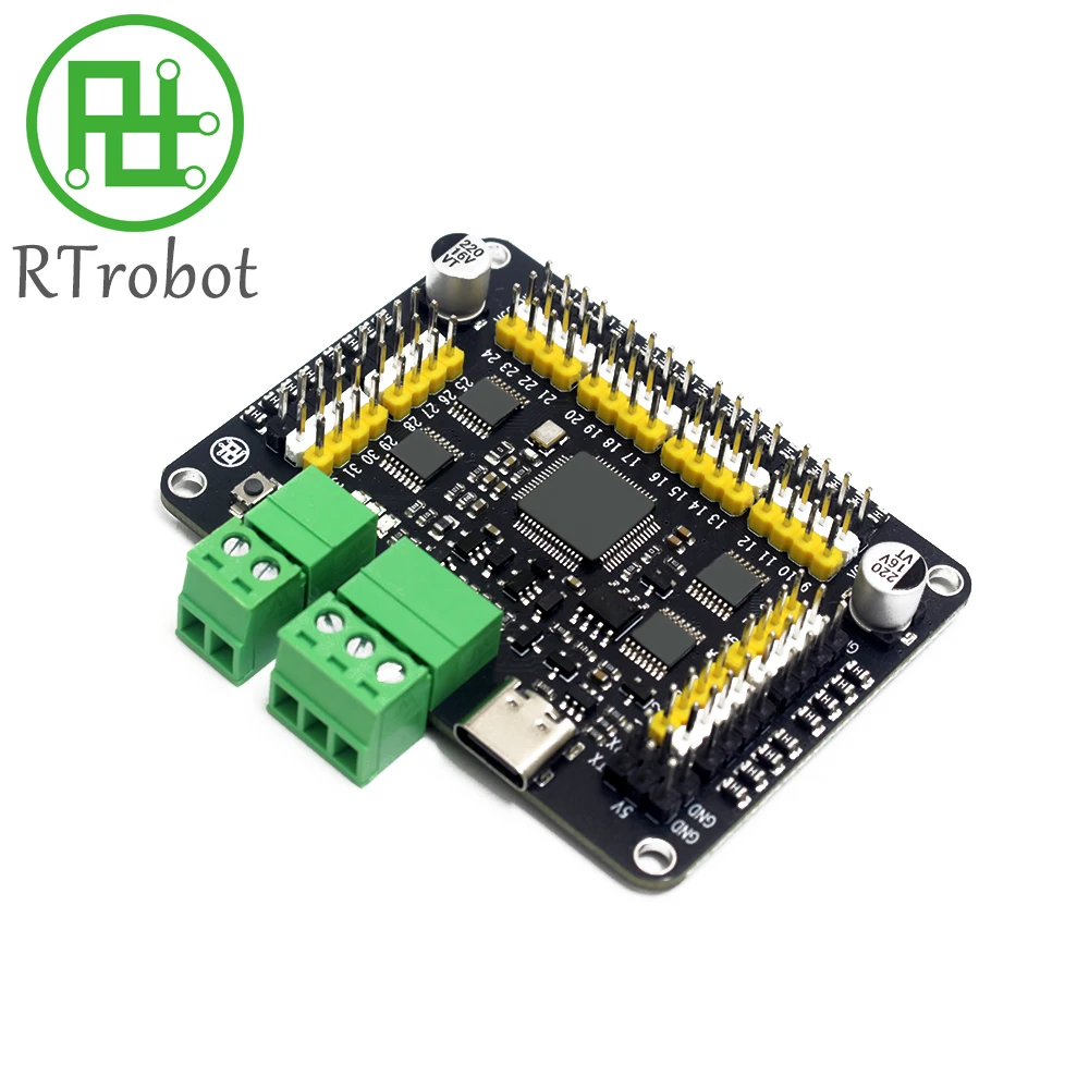 32 Kanaals Robot Servo Control Board Servo Motor Controller PS-2 Draadloze Control Usb/Uart Verbinding Mod