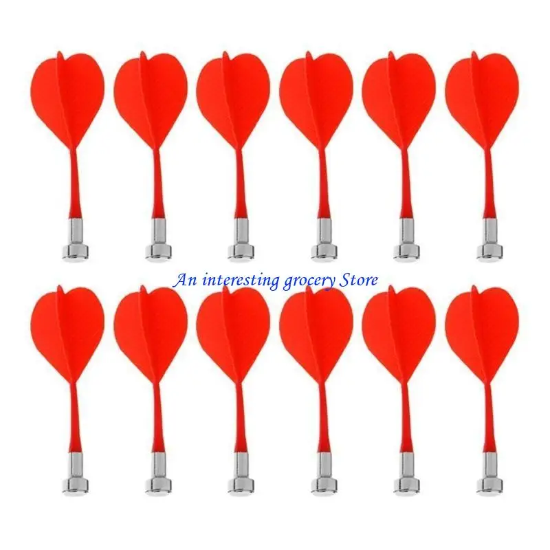 

652D Длинные магнитные дротики, 12 шт. Сменные дротики с магнитной безопасностью Практичные практичные дротики