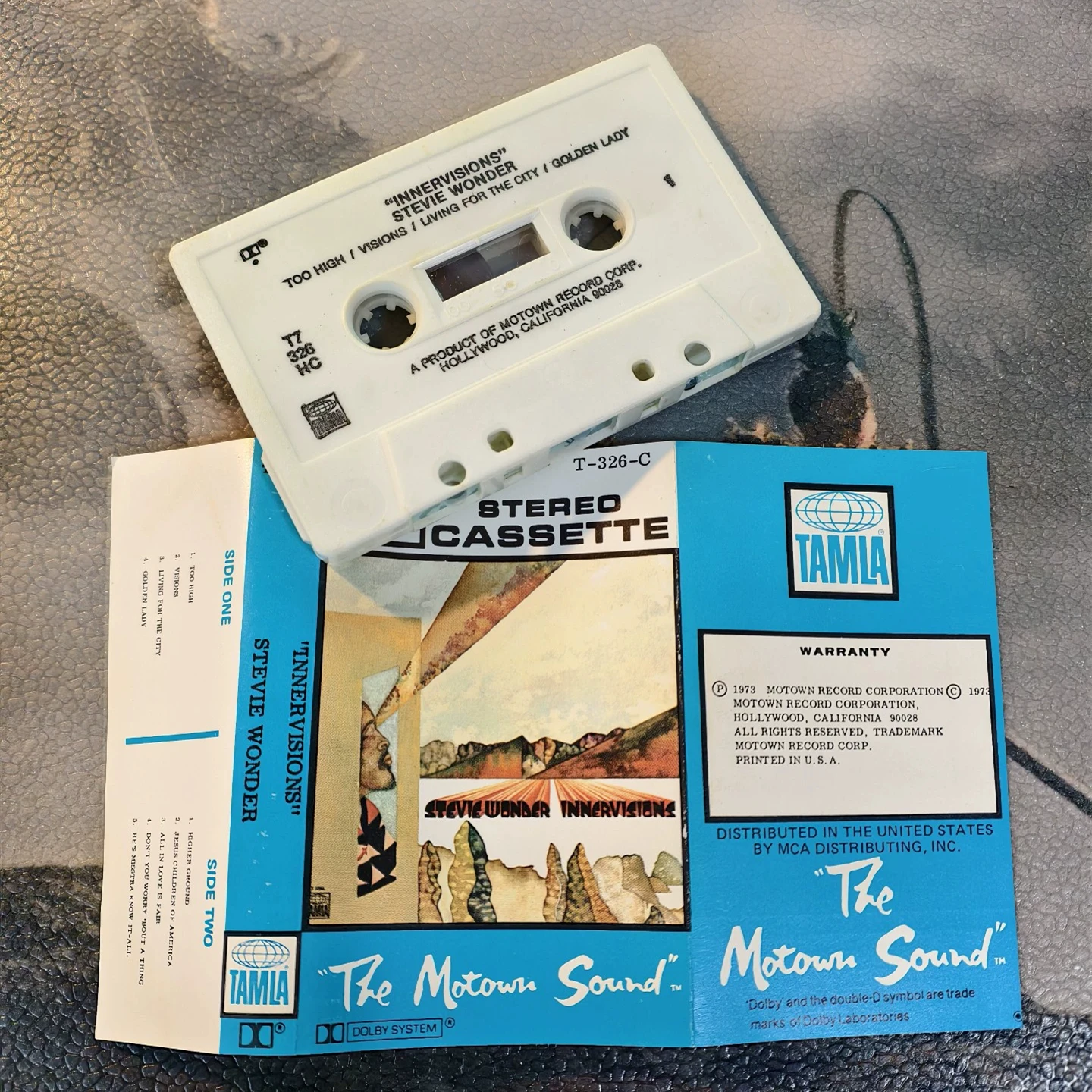 

R&B Stevie Wonder Music Tape Innervisions Album Higher Ground Cassettes Cosplay Walkman Recorder Car Soundtracks Box Party Music