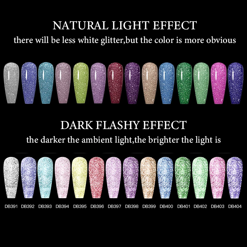 MTSSII 7 مللي عاكس بريق هلام طلاء الأظافر الملونة تألق الترتر نقع قبالة الأشعة فوق البنفسجية LED مسمار الفن الديكور الورنيش لوازم #2