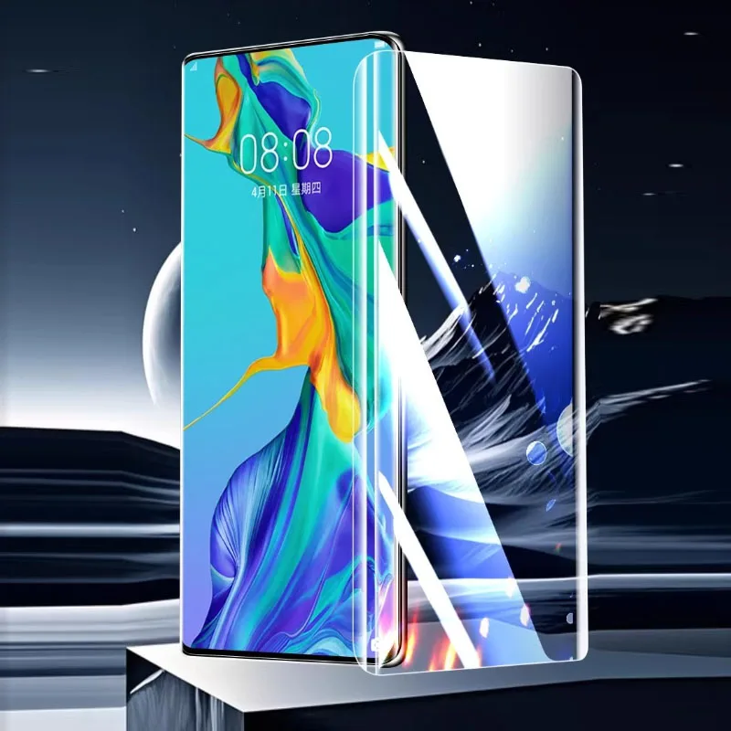 

Защитная пленка из закаленного стекла с УФ-защитой для Infinix Note Edge, прозрачная, с полным покрытием клеем