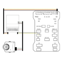 L53A-For Skydroid R10 Receiver For SKYDROID T12 / T10 / SG12 RC Radio Transmitter