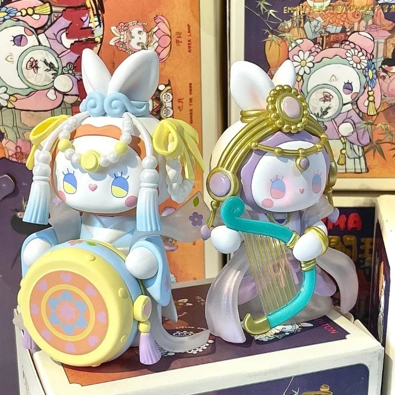 EMMA سر الغابات خافت أضواء سلسلة صندوق أعمى اللعب لطيف أنيمي عمل نموذج لجسم الحلي صندوق غامض فتاة طفل مفاجأة الهدايا