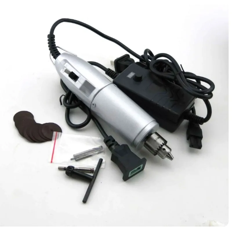Adjustable Speed Mini Drill Grinder Kit Multifunctional Rotary Tool Polishing Accessories For DIY Craft Hobby Work