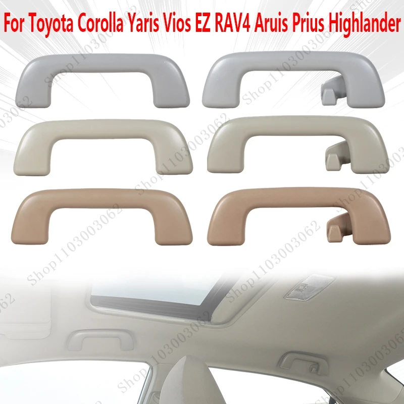 Car Inner Roof Safety Handle Ceiling Armrest Handrail Roof Pull Handle For Toyota Corolla Yaris Vios RAV4 Aruis Prius Highlander