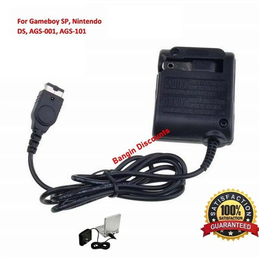 Black Gamepad Power Adapter Multi-Specification Portable Wall Charger For Game Boy Advance SP For SP For DS