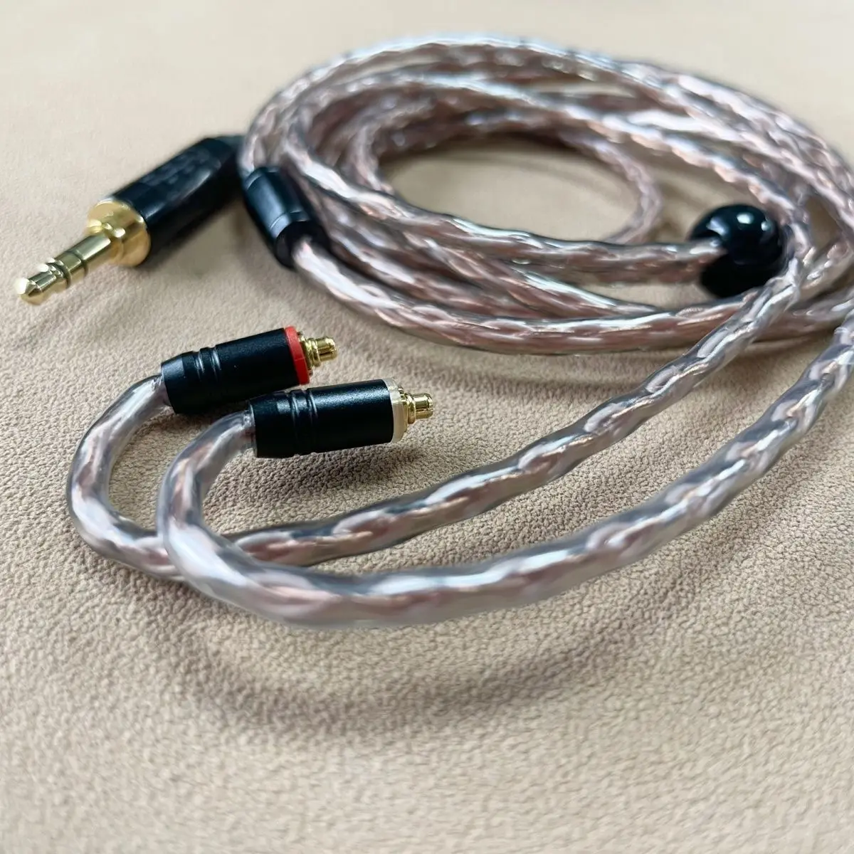 

Кабель MMCX для аудиоустройств, 3,5 мм, DIY, Hi-Fi, с креплением на ухо, для глубоких басов