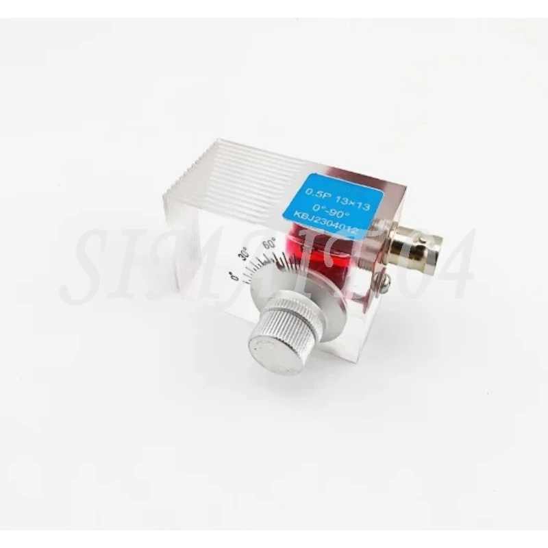 Ultrasonic Variable Angle Probe 0-90 Degree Adjustable for Lamb P-wave S-wave Surface Wave Calibration in Non-Destructive Testin